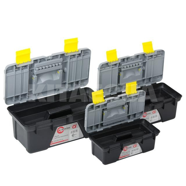 Комплект ящиков для инструментов 3 шт (10", 12", 14") Intertool (BX-0303-INTERTOOL) - 21
