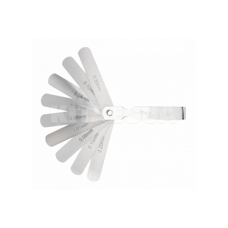 Комплект щупів вимірювання зазорів (9 шт.) HOGERT (HT8G330)