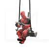 Фигурка подвесная в автомобиль "Дедпул на качелях" (Deadpool-A)