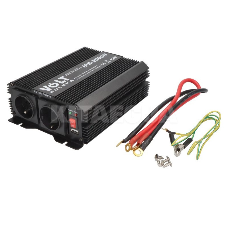 Инвертор 12-230В 1000Вт VOLT (12/230 AC-1000N)