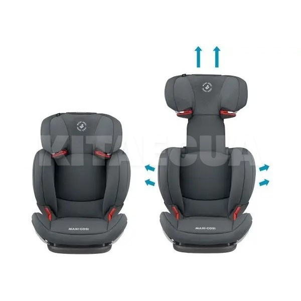 Автокресло детское Rodifix Air Protect 15-36 кг графитное Maxi-Cosi (8824550110) - 3