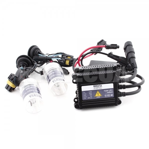 Комплект ксенона Н1 35W 12V (P14.5s) 5000К +Super Slim Ballast BREVIA (15152)