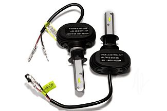 LED лампа для авто S1 H3 PK22s 25W 6000K HeadLight