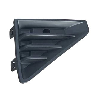 Заглушка черная трехугольная в передний бампер правая HONDA