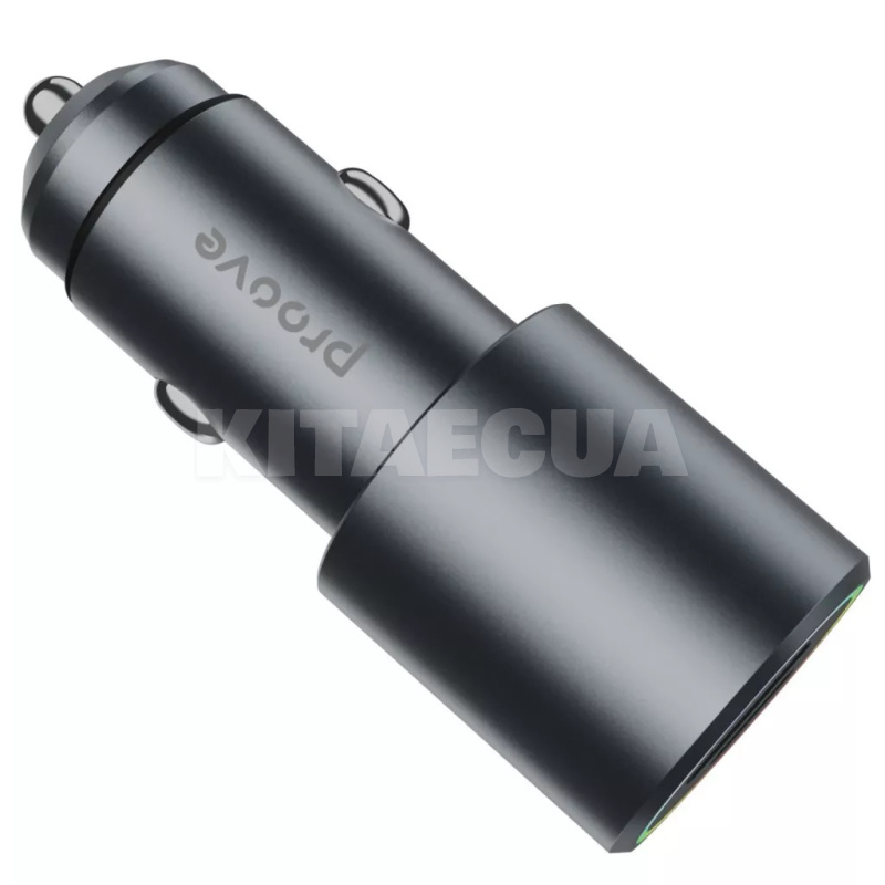 Автомобильное зарядное устройство 12В/24В USB+Type-C 53W Double Energy Plus PROOVE (ACDE53110004) - 4