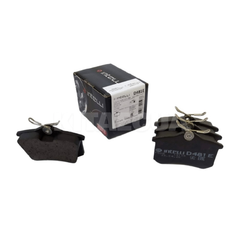Колодки тормозные задние INTELLI на Geely EMGRAND EC7 (1064001725-01)