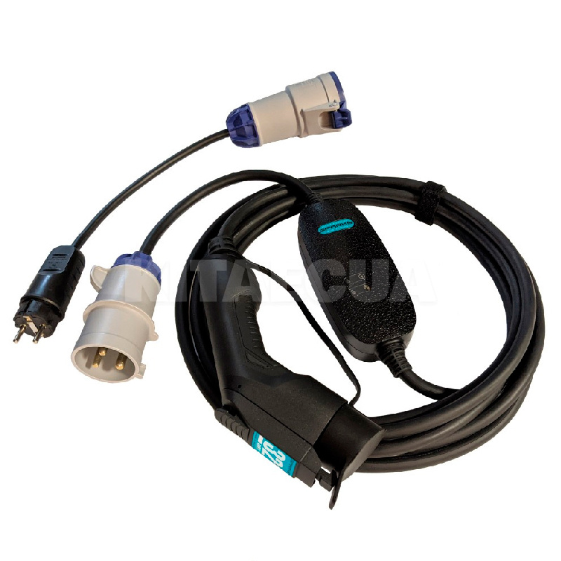 Зарядка для електромобіля Type 1 7.4 кВт 32A 1-фаза Portable Smart SPARKS (PS32T1) - 2