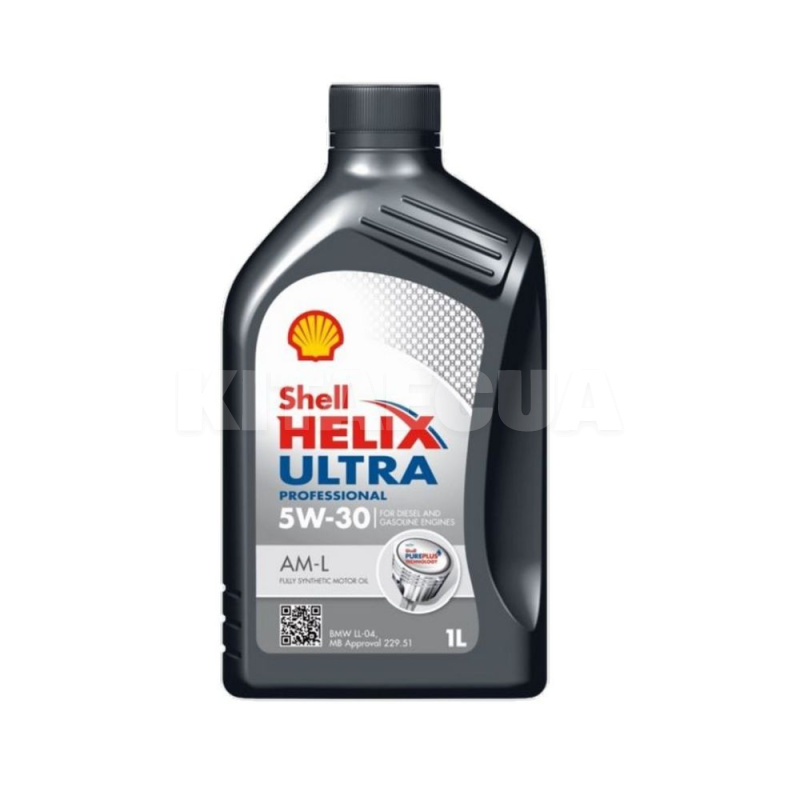 Масло моторное синтетическое 1л 5W-30 Helix Ultra Professional AM-L SHELL (550040555)