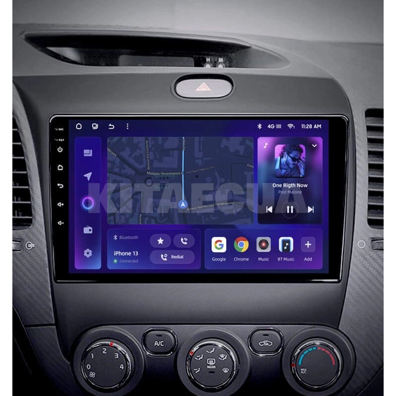 Штатна магнітола MOSS M2 4+32 Gb 9" Kia Cerato 3 YD 2013-2017 (F1 AB) AMS (49195) - 2