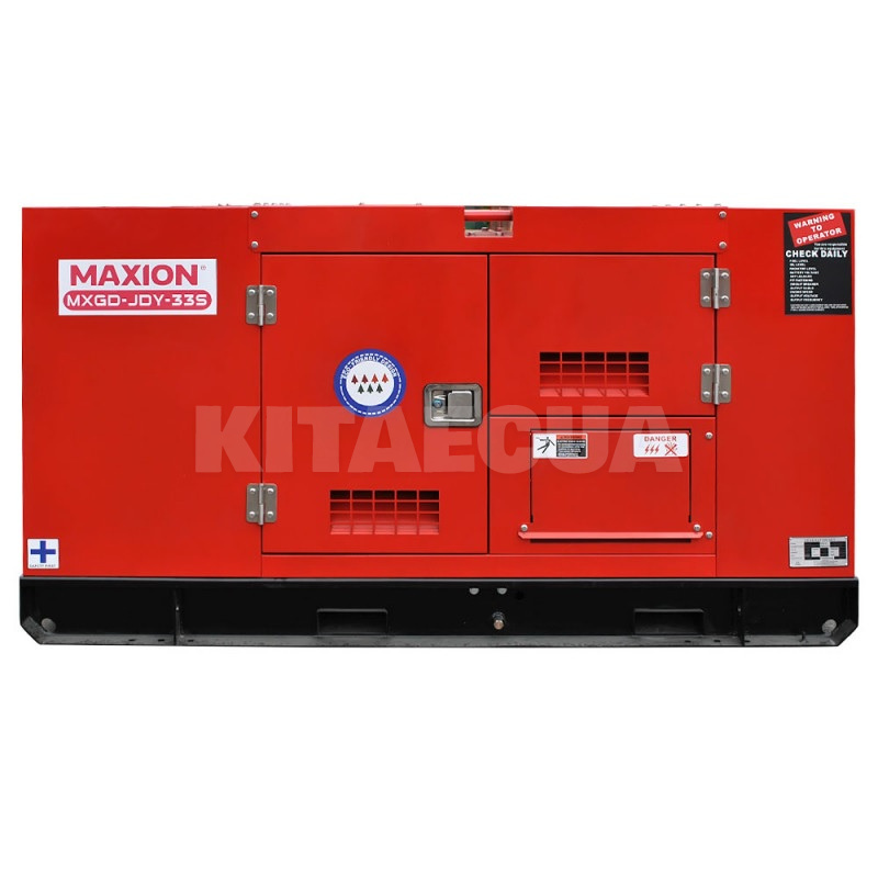 Генератор дизельний 26кВт безшумний із системою автоматичного керування електро запуск MAXION (MXGG-JDY-33S) - 3