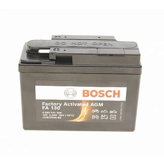 Мото аккумулятор FA 130 2.3Ач 30А "+" справа BOSCH