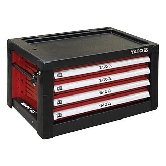 Ящик для инструментов 690x465x400 мм (4 секции) для стола YT-08920 YATO