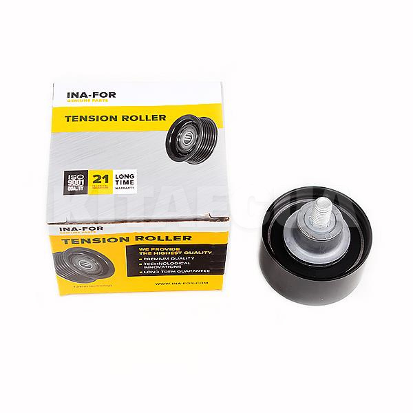 Ролик ременя ГРМ обвідний (метал) INA-FOR на TIGGO 1.6-1.8 (481H-1007070)