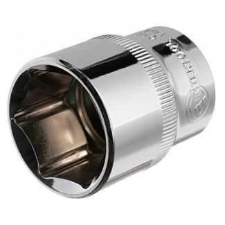 Головка торцевая 6-гранная 24 мм 1/2" 38 мм Intertool