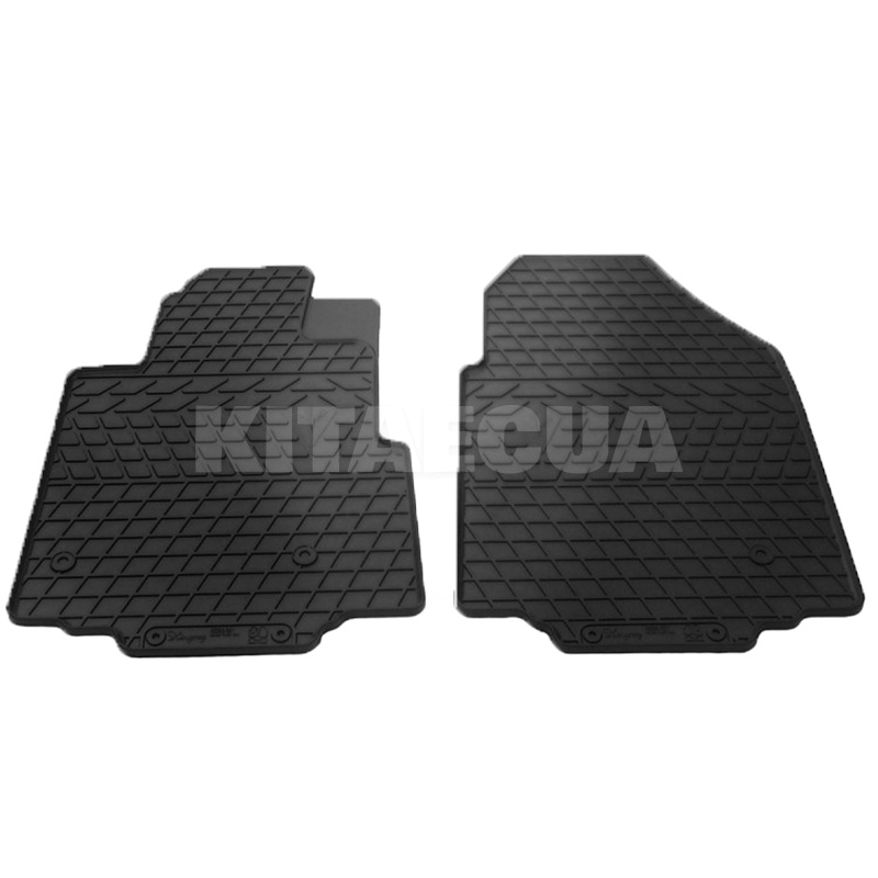 Резиновые коврики передние Honda Pilot (2008-2015) HND клипсы Stingray (1008082)