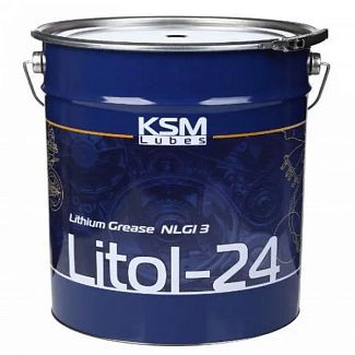 Смазка литиевая универсальная 17кг литол-24 KSM