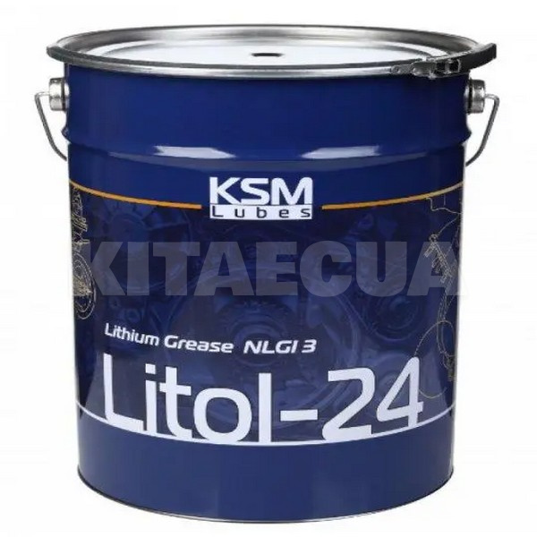 Смазка литиевая универсальная 17кг литол-24 KSM (62306)
