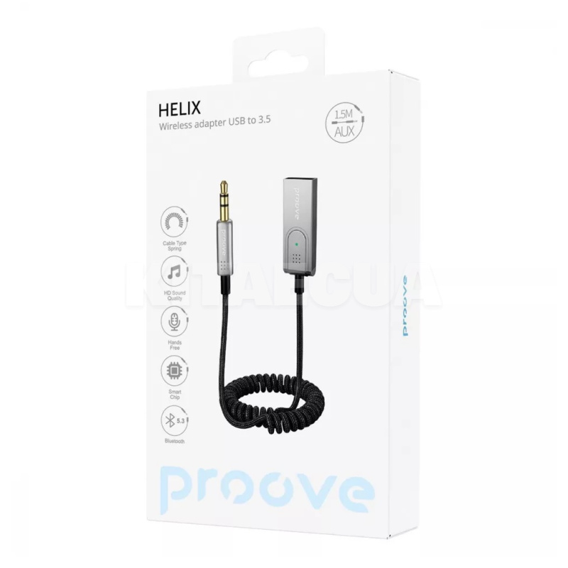 Адаптер Аудіо Bluetooth USB Helix PROOVE (552760092) - 4