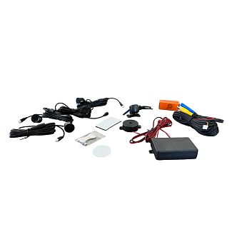 Парктроник VPR-4777-01 черный на 4 датчика 22 мм (с камерой) BAXSTER
