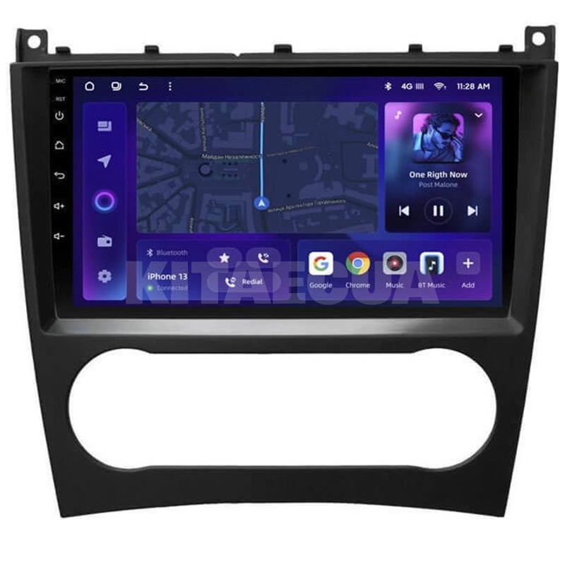 Штатна магнітола MOSS M2 4+32 Gb 9" Mercedes Benz C-Class W203 2004-2011 (L2) AMS (49314)
