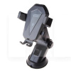 Держатель автомобильный зажим на присоске 64-95 мм с беспроводной зарядкой PULSO (WC-2502K)