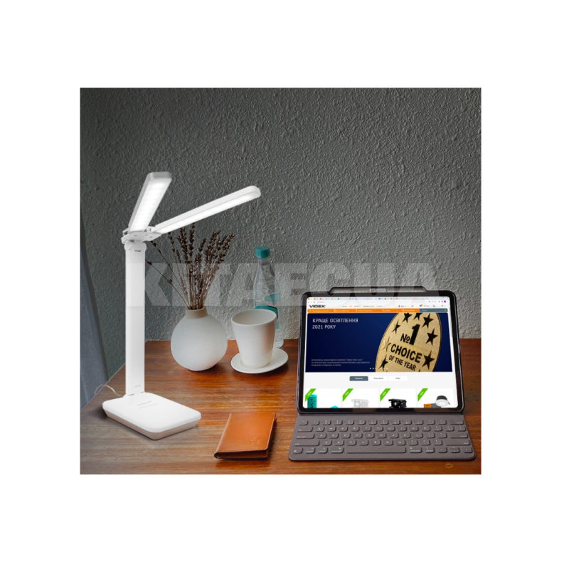 LED настільна лампа з акумулятором TITANUM (TLTF-010W) - 2