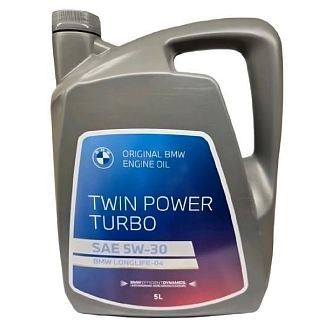 Масло моторное синтетическое 5л 5W-30 Twinpower Turbo Oil Longlife-04 BMW
