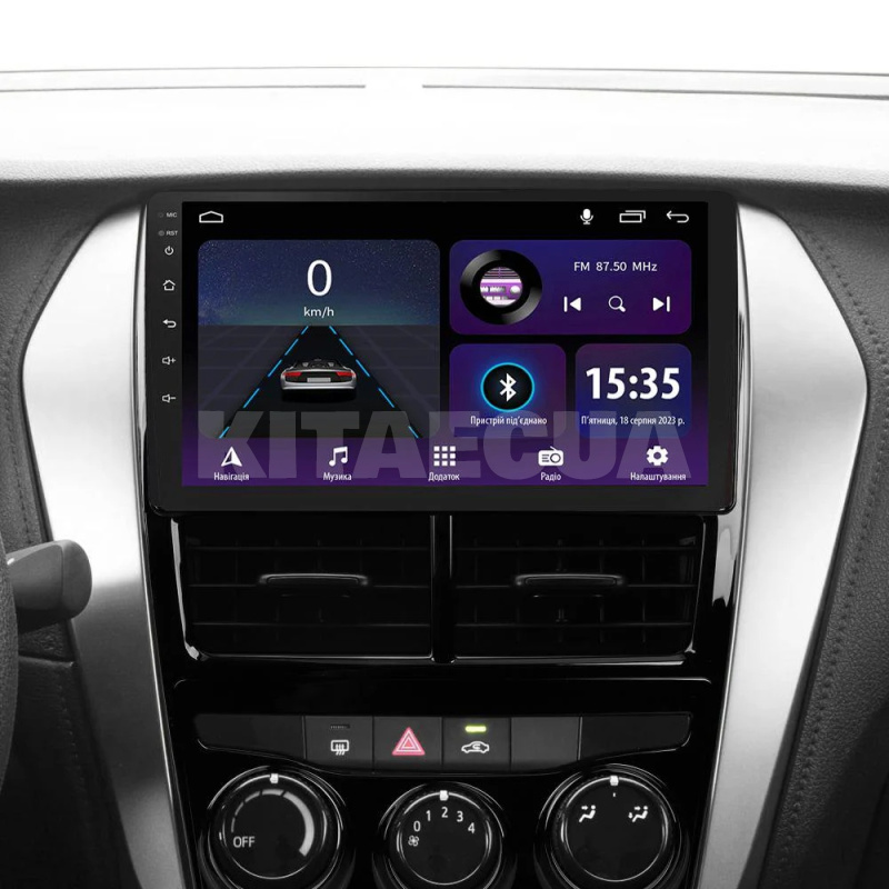 Штатна магнітола E9232 2+32 Gb 9" Toyota Yaris Vios 2017-2020 SIGMA4car (42224) - 3