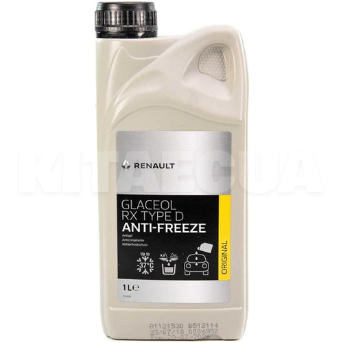 Антифриз-концентрат зеленый 1л G13 -70°C GLACEOL RX TYPE D RENAULT (7711428132)