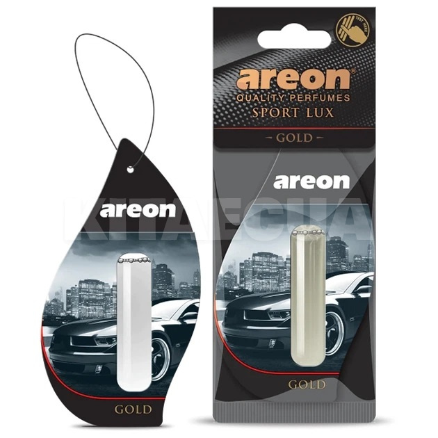 Ароматизатор "золото" 5мл рідкий лист SPORT LUX GOLD AREON (LX01)