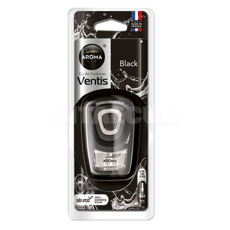 Ароматизатор жидкий на обдув 8мл "Aroma" Ventis Black Aroma Car (63104)