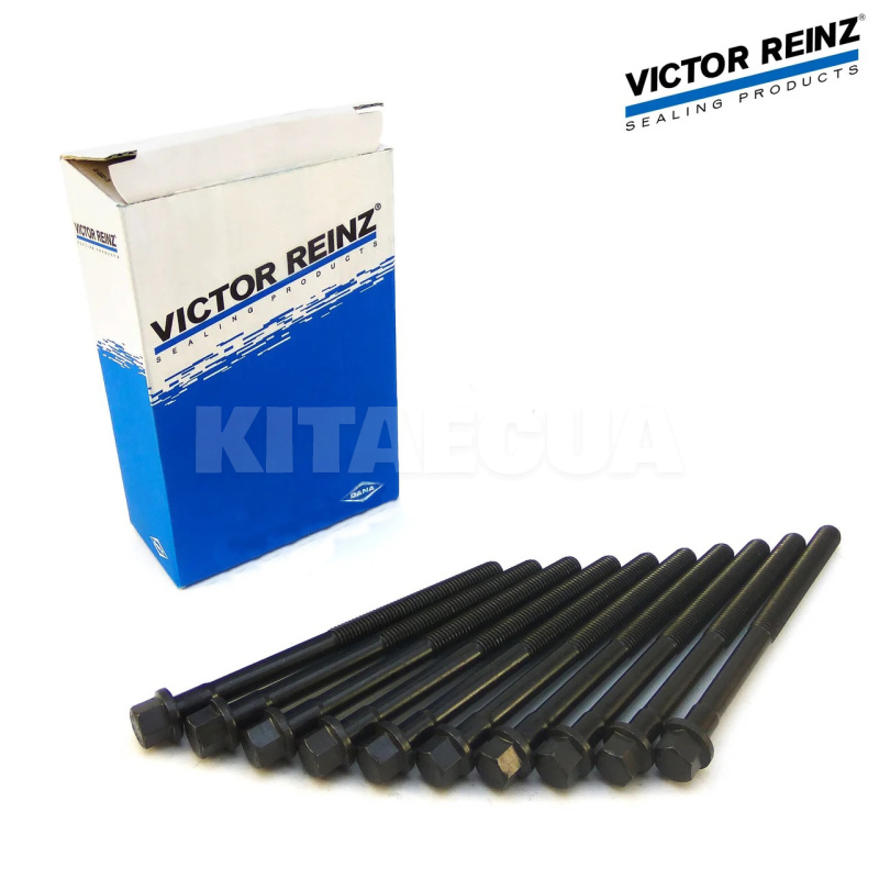 Болт головки блока цилиндров (ком-кт 10 шт) 1.6L VICTOR REINZ на Chery AMULET (480-1003082-K)