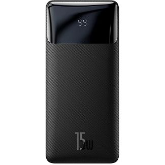 Повербанк Bipow Digital Display 30000mAh 15W черный BASEUS