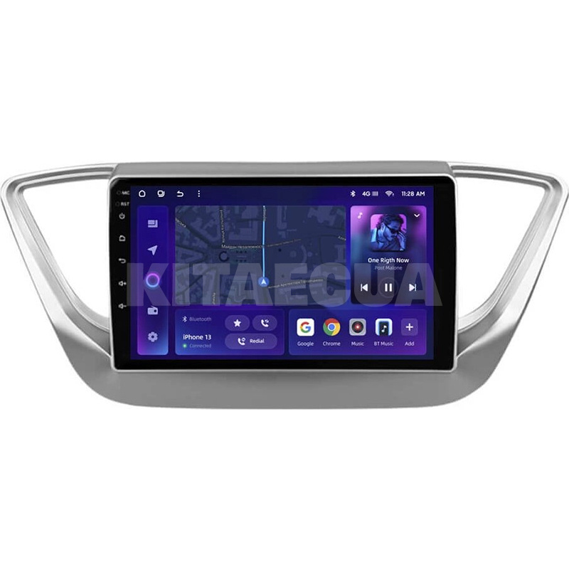 Штатна магнітола MOSS M2 4+32 Gb 9" Hyundai Solaris 2 2017-2020 (A) AMS (49146)
