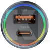 Автомобильное зарядное устройство 12В/24В USB+Type-C 53W Double Energy Plus PROOVE (ACDE53110004)