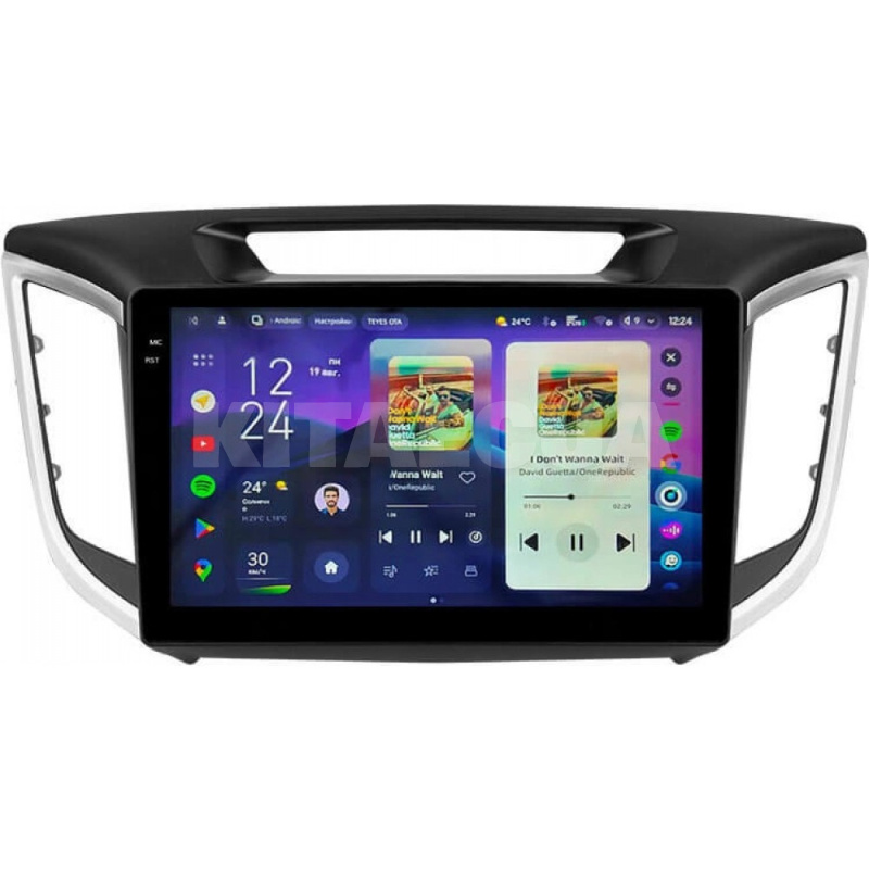 Штатна магнітола CC4 8+128 Gb 9" Hyundai Santa Fe 3 2013-2016 2k (A) Teyes (53326) - 2