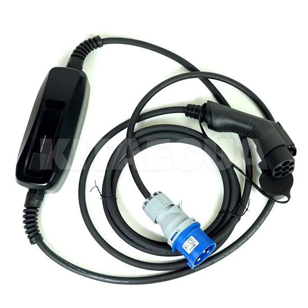 Зарядка Volkswagen ID.4 7.4 кВт 32А 1-фаза GB/T AC (китайское авто) Besen на VOLKSWAGEN ID.4 (BS-PCD040Type GBT)