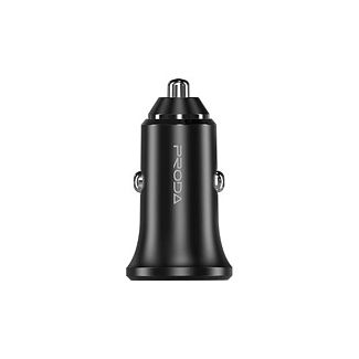Автомобильное зарядное устройство 2 USB 5В / 2.4A черное Paul series PD-C27 Proda
