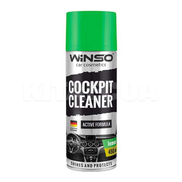 Полироль для пластика "лимон" 450мл Cockpit Cleaner Lemon Winso (840540)