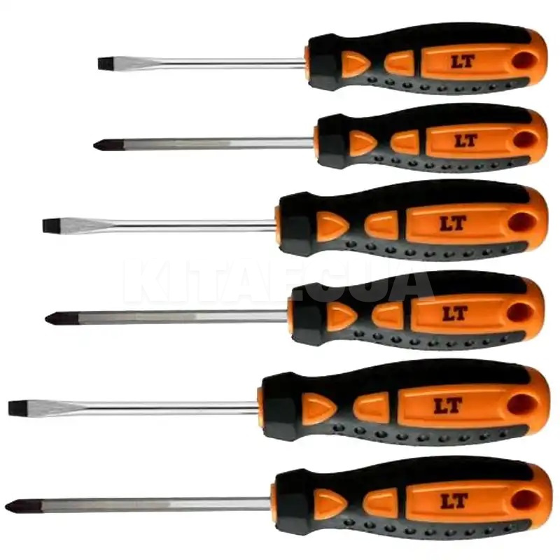 Набор отверток 6 шт. LEVTOOLS (0301-6 SET)