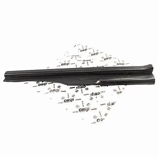 Накладка порога внутренняя задняя левая (черная) ORIJI