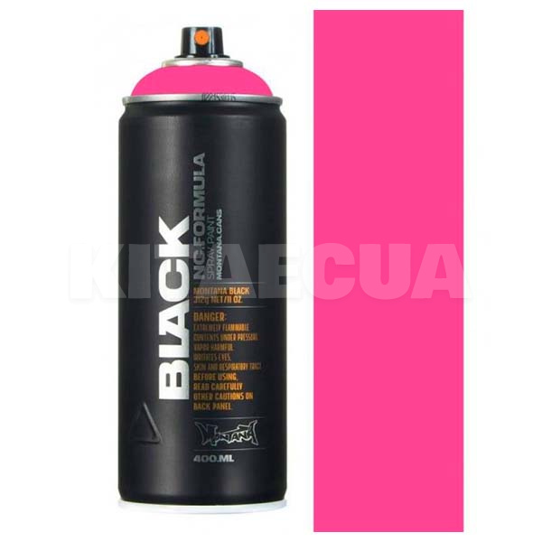 Краска розовая 400мл матовая BLKP 4000 Power Pink MONTANA (264757)