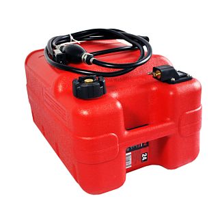 Канистра пластиковая со шлангом для лодок 24л MAXION