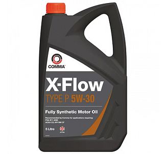 Масло моторне синтетичне 5л 5W-30 X-FLOW P COMMA