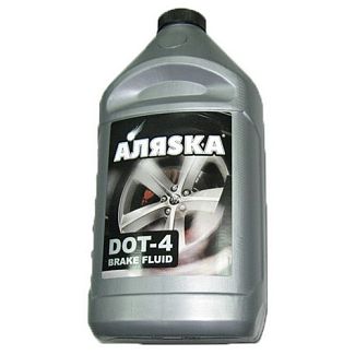 Тормозная жидкость 0.39л DOT4 АЛЯСКА