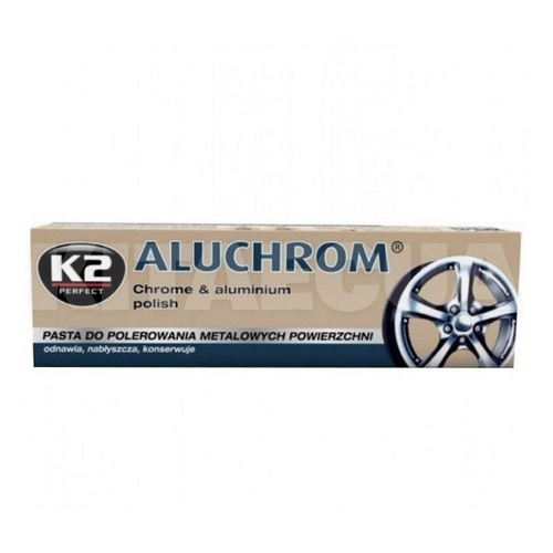Полірувальна паста для хрому та алюмінію 120г ALUCHROM K2 (K0031) - 3