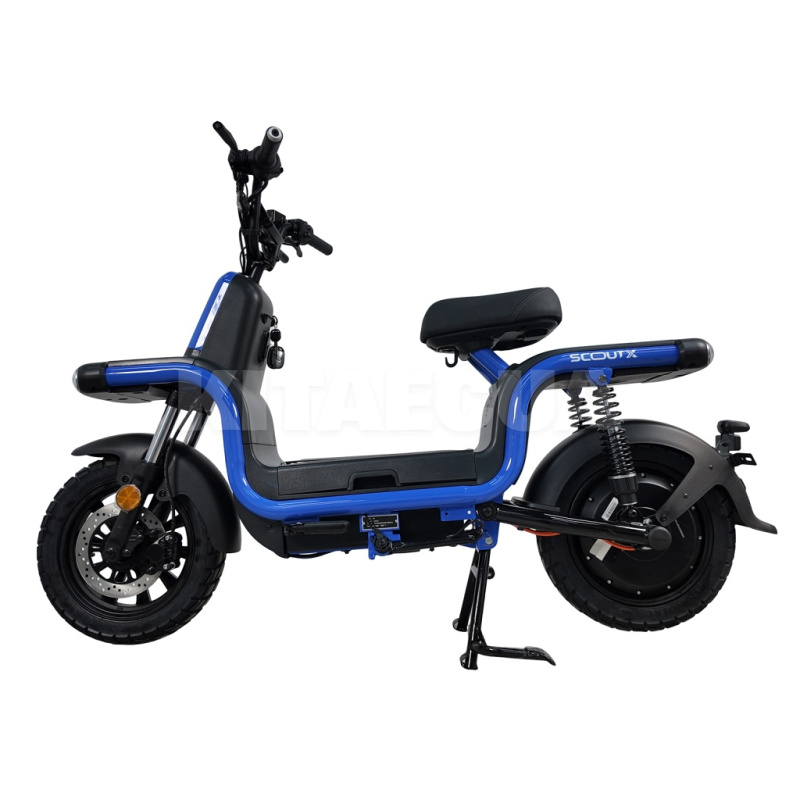 Электроскутер U1s 130 км 1500 Вт синий + дополнительная батарея ScoutX (U1s blue+battery) - 4