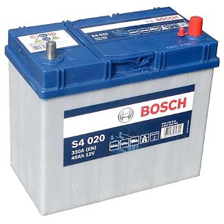 Аккумулятор автомобильный 45Ач 330А "+" справа BOSCH