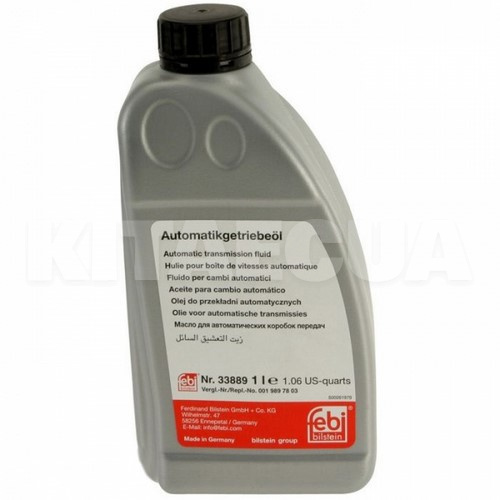 Масло трансмісійне мінеральне 1л (в ГУР) ATF FEBI (33889)