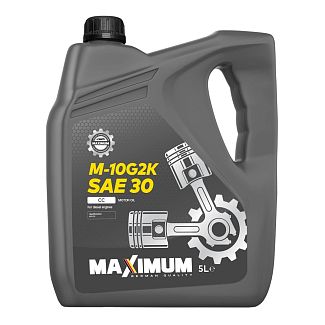 Масло моторне синтетичне 5л М-10G2К SAE 30 CС MAXIMUM